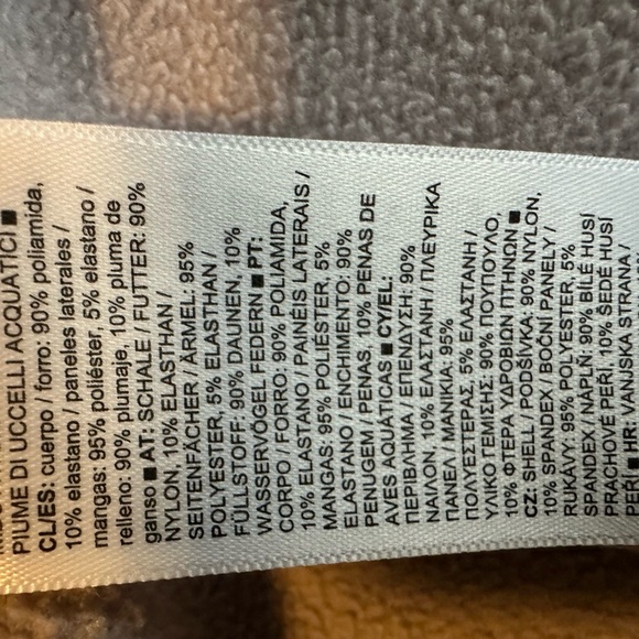 Athleta Womens Inlet Down Quilted Puffer Hooded Jacket In Tinsel Purple Size 2X - Picture 10 of 13